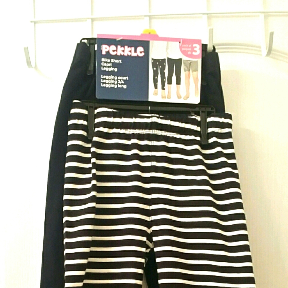 Pekkle 3 Pack Leggings (size 3)